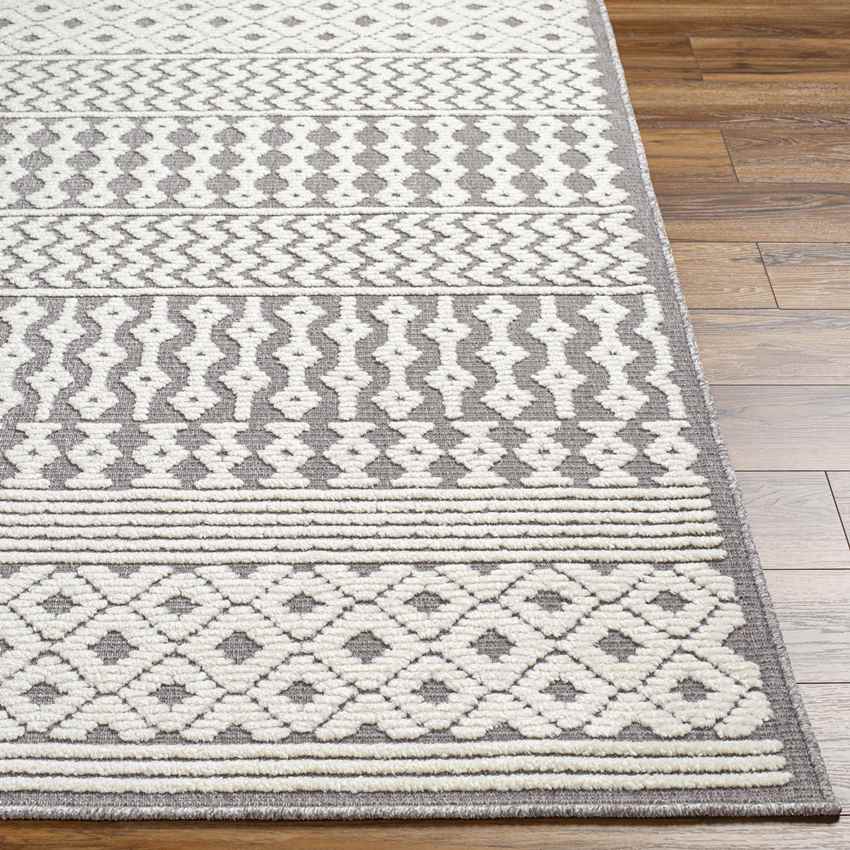 Alfombra lavable color gris Carrsville Cottage