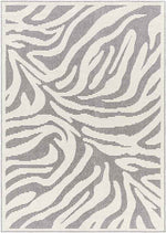 Cedar Vale Modern Medium Gray/Ivory Washable Area Rug