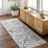 Cedar Vale Modern Medium Gray/Ivory Washable Area Rug