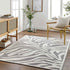 Cedar Vale Modern Medium Gray/Ivory Washable Area Rug