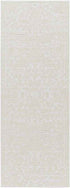 Centertown Cottage Ivory Washable Area Rug