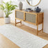 Centertown Cottage Ivory Washable Area Rug