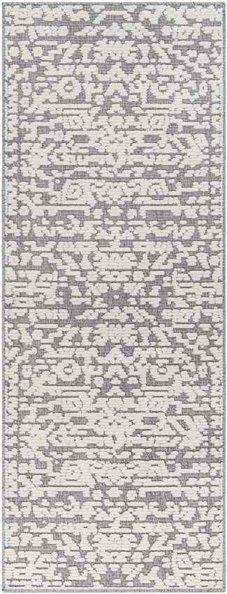 Centertown Cottage Charcoal Washable Area Rug