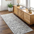 Centertown Cottage Charcoal Washable Area Rug