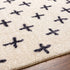 Kawanda Global Cream/Black Washable Area Rug