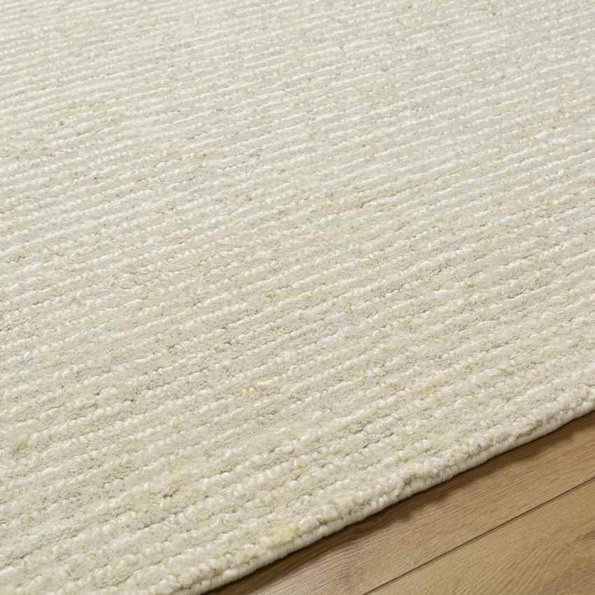 Alfombra moderna lavable en color beige Lynnette