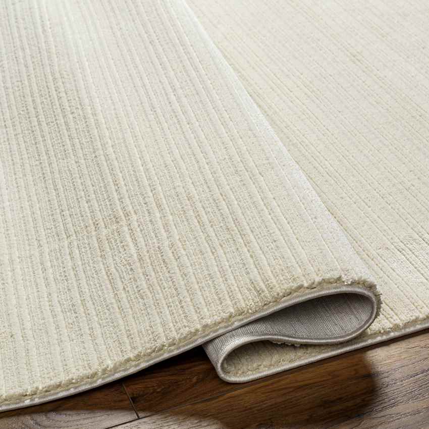 Angelino Cottage Beige Washable Area Rug