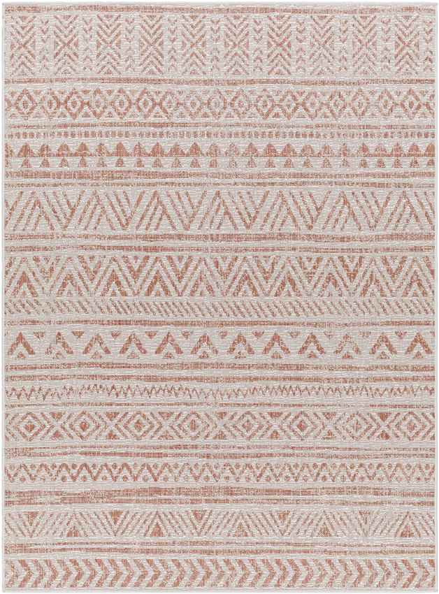 Goff Global Coral Pink Area Rug