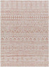 Goff Global Coral Pink Area Rug