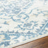 Eman Traditional Denim Blue Washable Area Rug