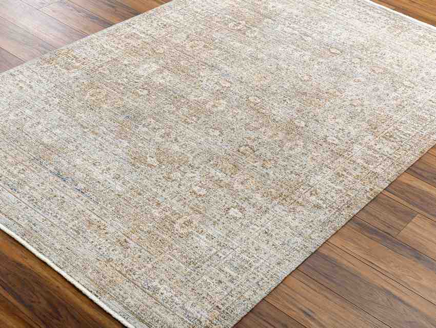 Margaret Traditional Brown/Ivory Washable Area Rug - Becki Owens x Livabliss