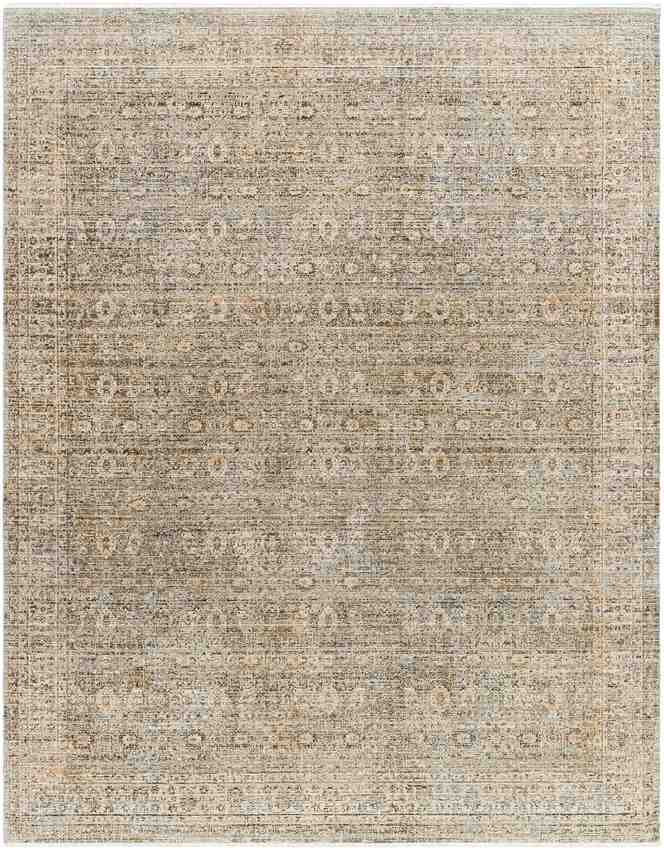 Margaret Traditional Brown/Ivory Washable Area Rug - Becki Owens x Livabliss