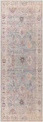 Marlene Traditional Medium Gray/Pale Blue Area Rug - Becki Owens x Livabliss