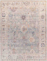 Marlene Traditional Medium Gray/Pale Blue Area Rug - Becki Owens x Livabliss