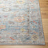 Carli Traditional Denim/Charcoal Washable Area Rug