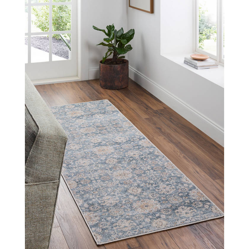 Millie Modern Denim Area Rug