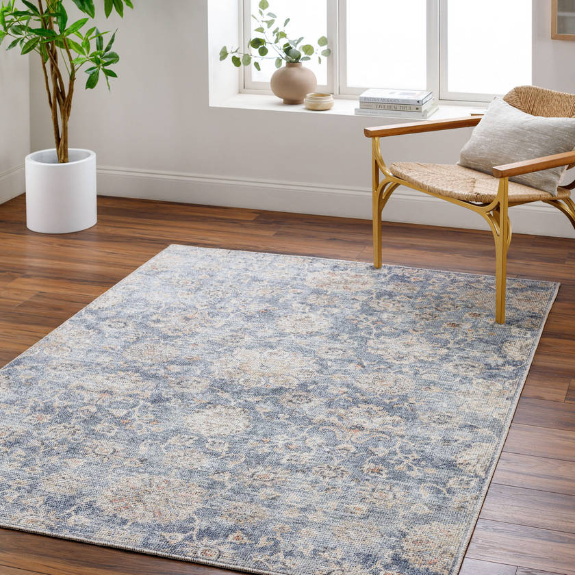 Millie Modern Denim Area Rug