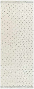 Monisha Modern Ivory/Black Area Rug