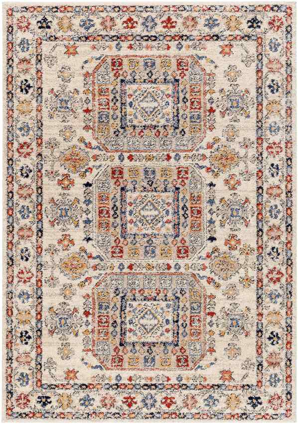 Daphna Traditional Light Beige Area Rug