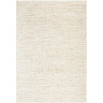 Christofer Solid and Border Light Beige Area Rug