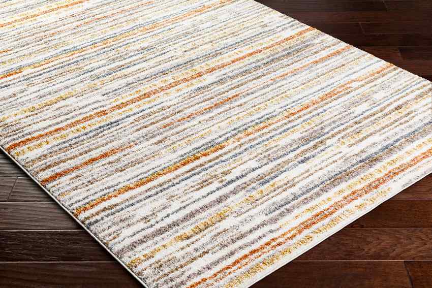 Chelsia Modern Medium Brown Area Rug