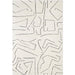 Jillienne Modern Cream Area Rug