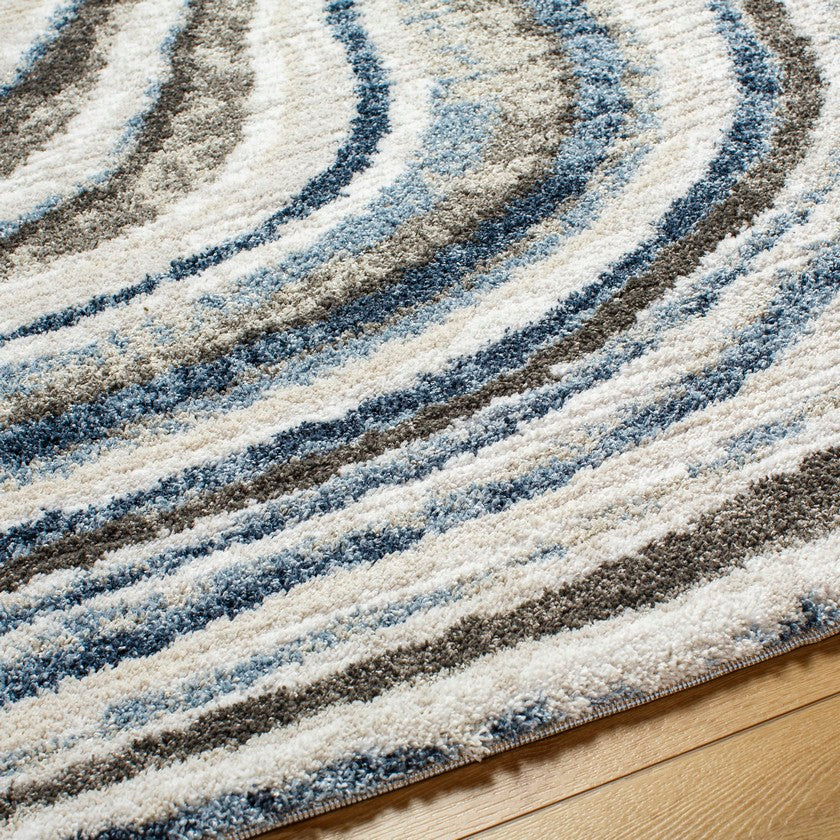 Farhad Modern Denim Area Rug