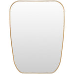 Alyce Modern Gold Wall Mirror