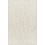 Alfombra Birdie Solid and Border en color plata claro - Becki Owens x Livabliss