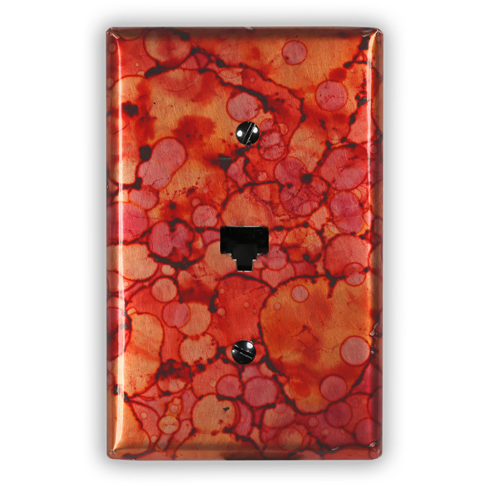 Autumn Copper - 1 Data Jack Wallplate