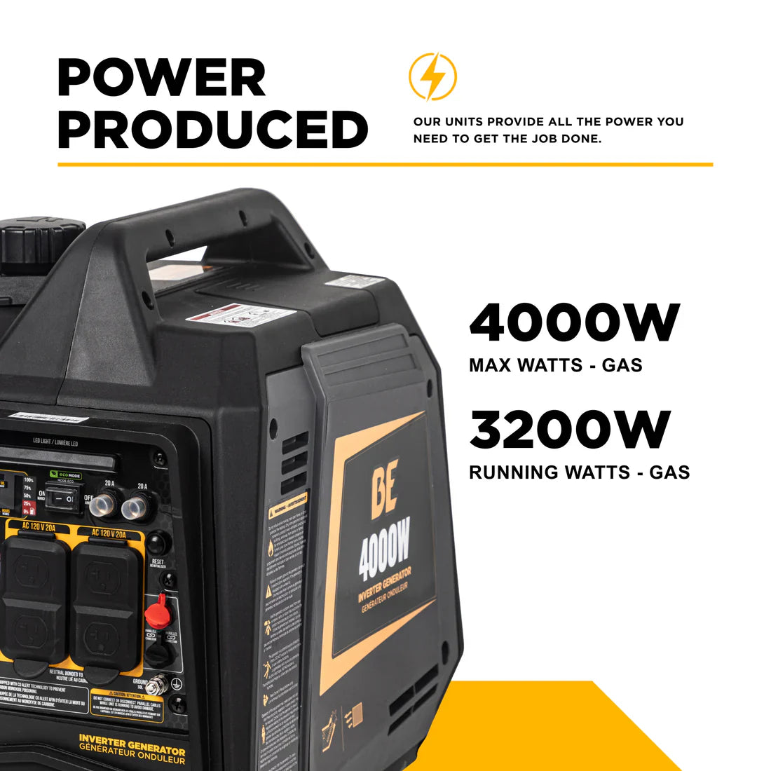 4,000 Watt Digital Inverter Generator