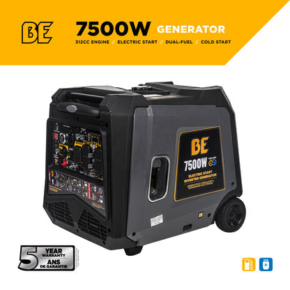 7,500 Watt Digital Inverter Generator