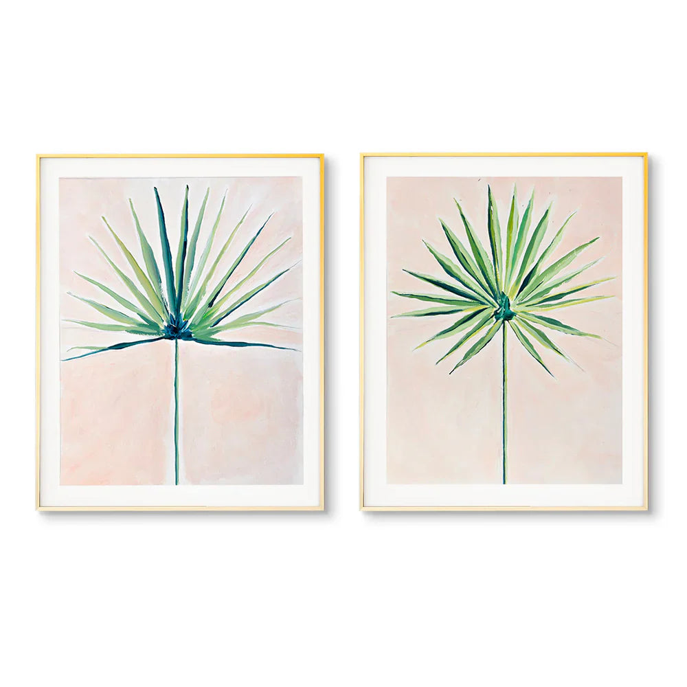 Best Fronds Prints - Pair by The Painted Katie