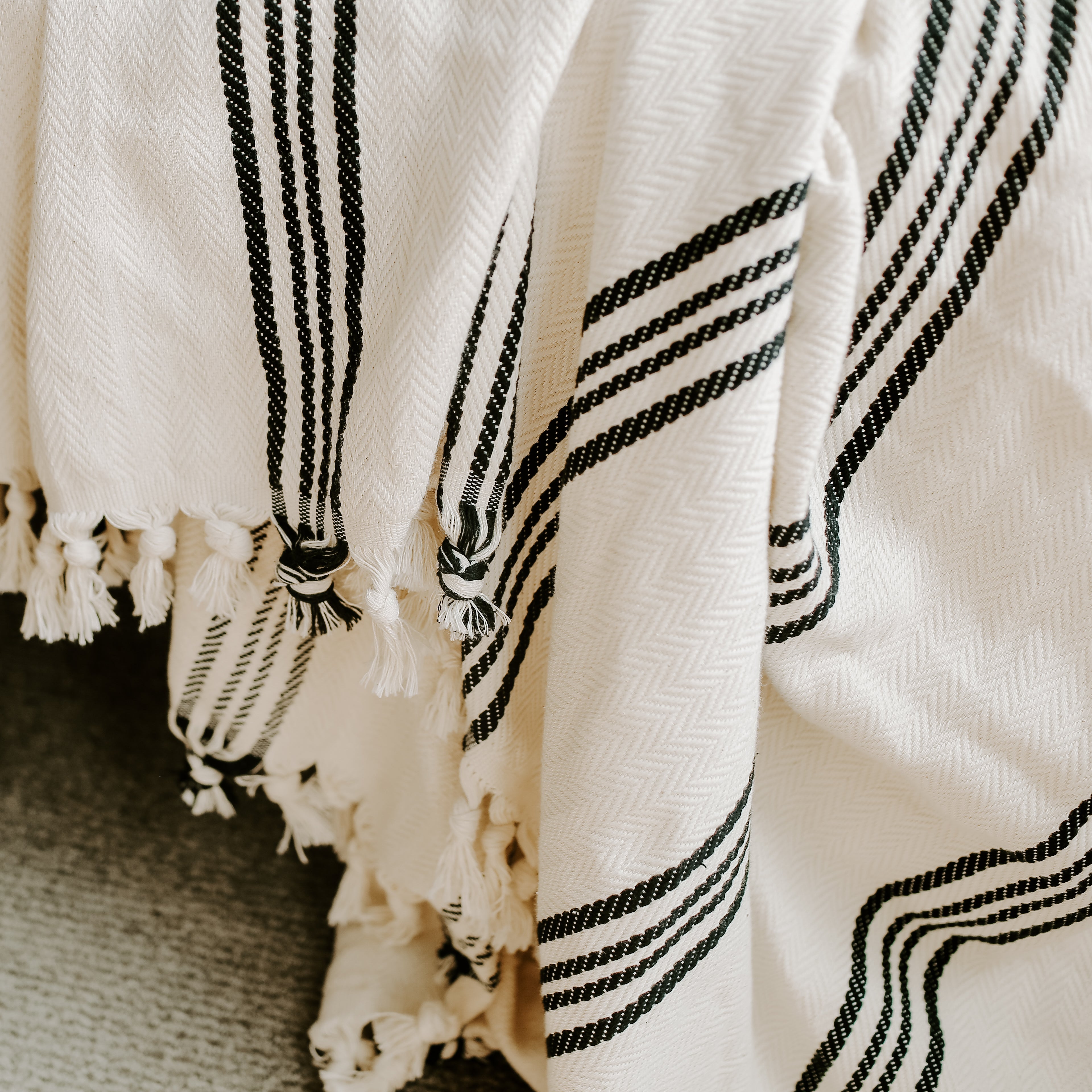 Henley Turkish Blanket - Four Stripe –