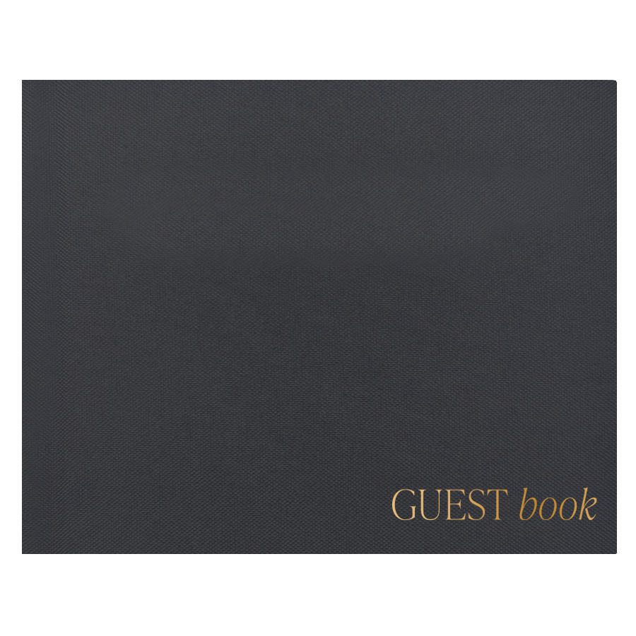 Black Guest book