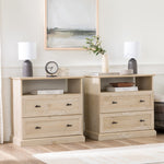 Clyde Classic 2-Drawer Nightstand / Side Table