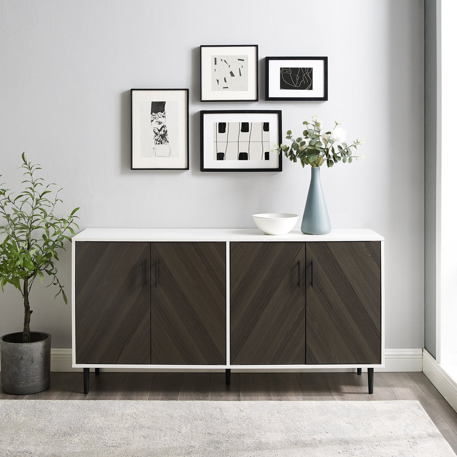 Bookmatch Hampton Buffet Sideboard / TV Stand