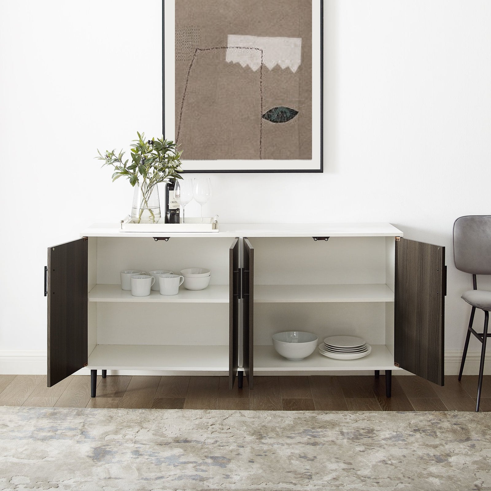 Bookmatch Hampton Buffet Sideboard / TV Stand