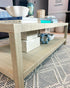 Mesa de centro rectangular Belfast - Natural - EN STOCK Y ENVÍO