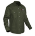 Knox FR Shirt Military Green With Pearl Snap Buttons