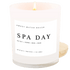 Spa Day Soy Candle - White Jar - 11 oz