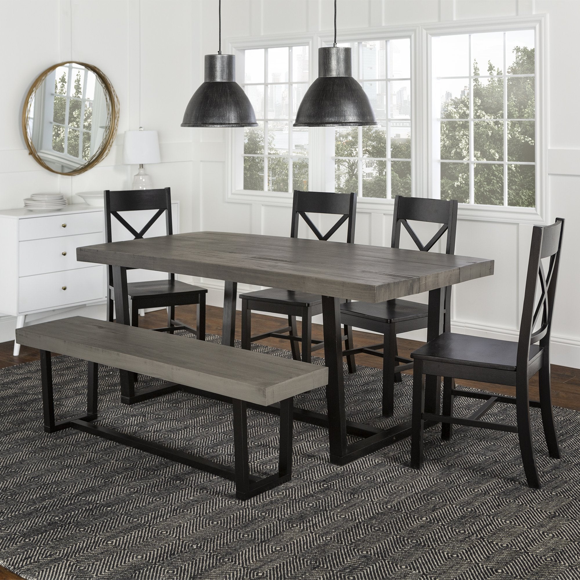 Farmhouse 6-Piece Dining Set