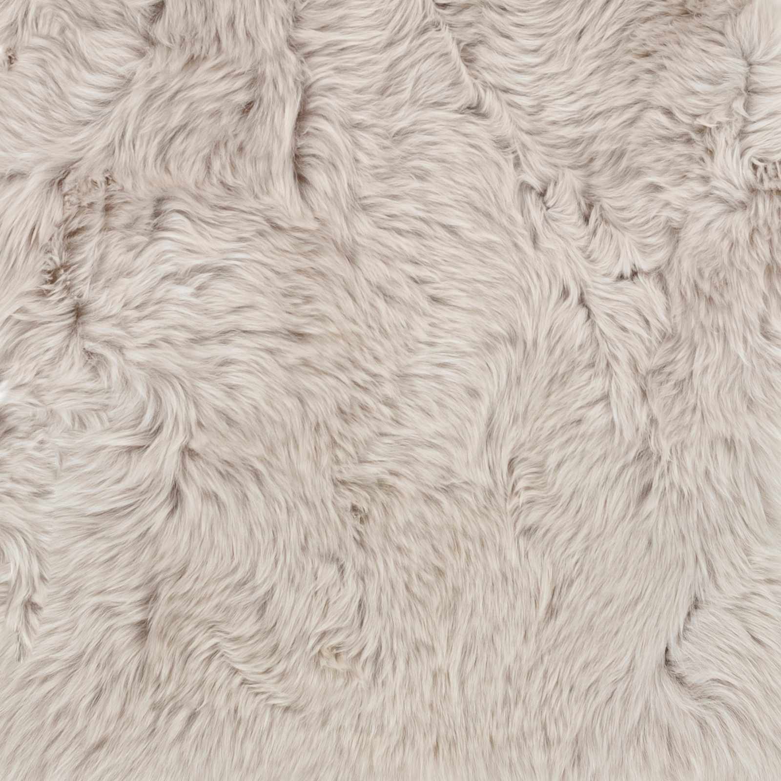 Off-White Sheepskin 2x3 Rug