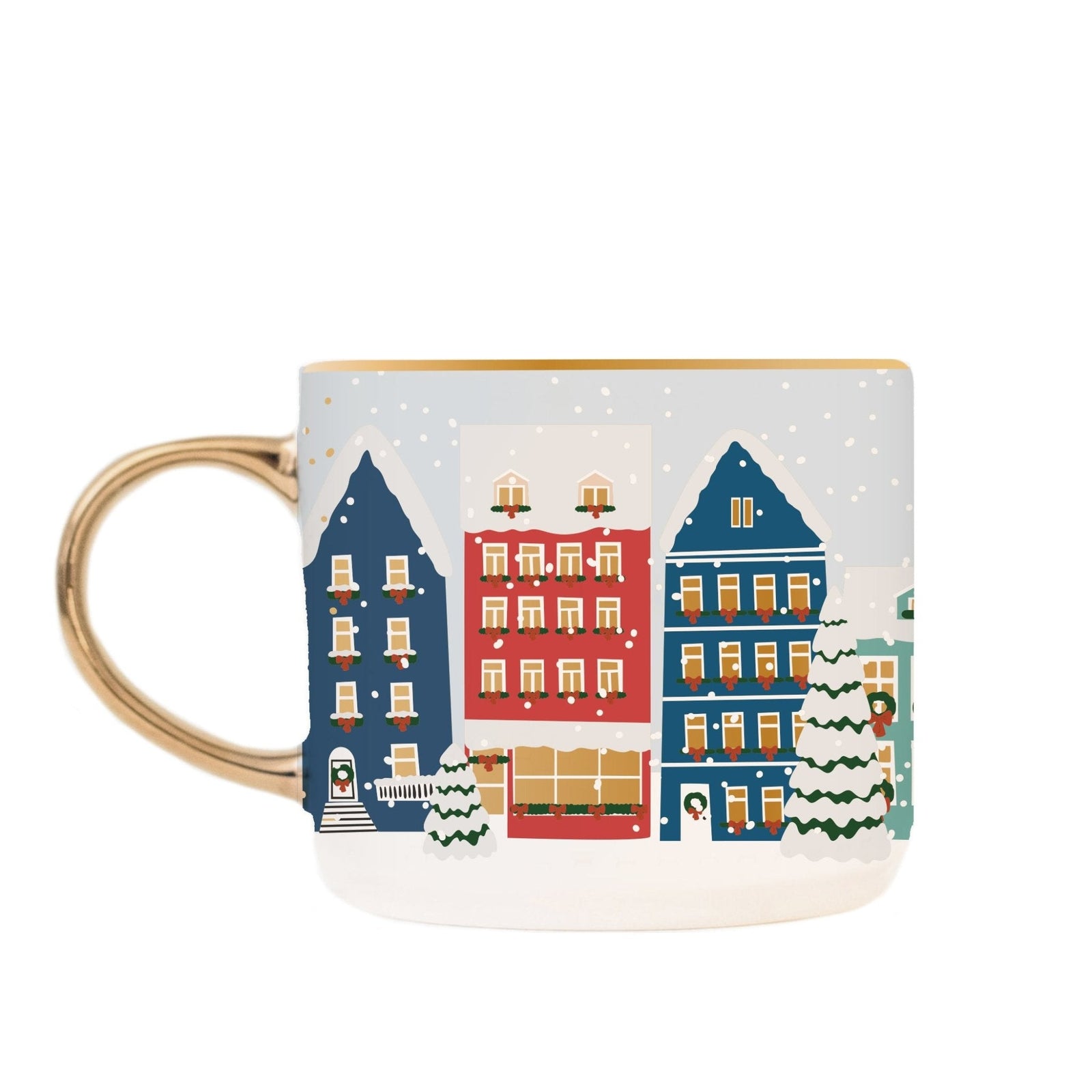 Christmas Village 17oz. Coffee Mug