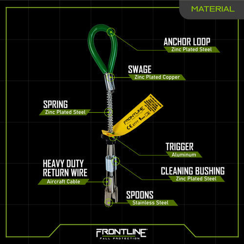 Frontline COB345K Reusable 5K Concrete Anchor Bolt