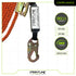 Frontline VLPR3L Premium Vertical Lifeline with Openable Rope Grab and Shock Pack 50'