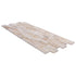 Camden Ivory Ledger 3D Panel 6"x24" Multi Surface Natural Travertine Wall Tile - Belair Collection