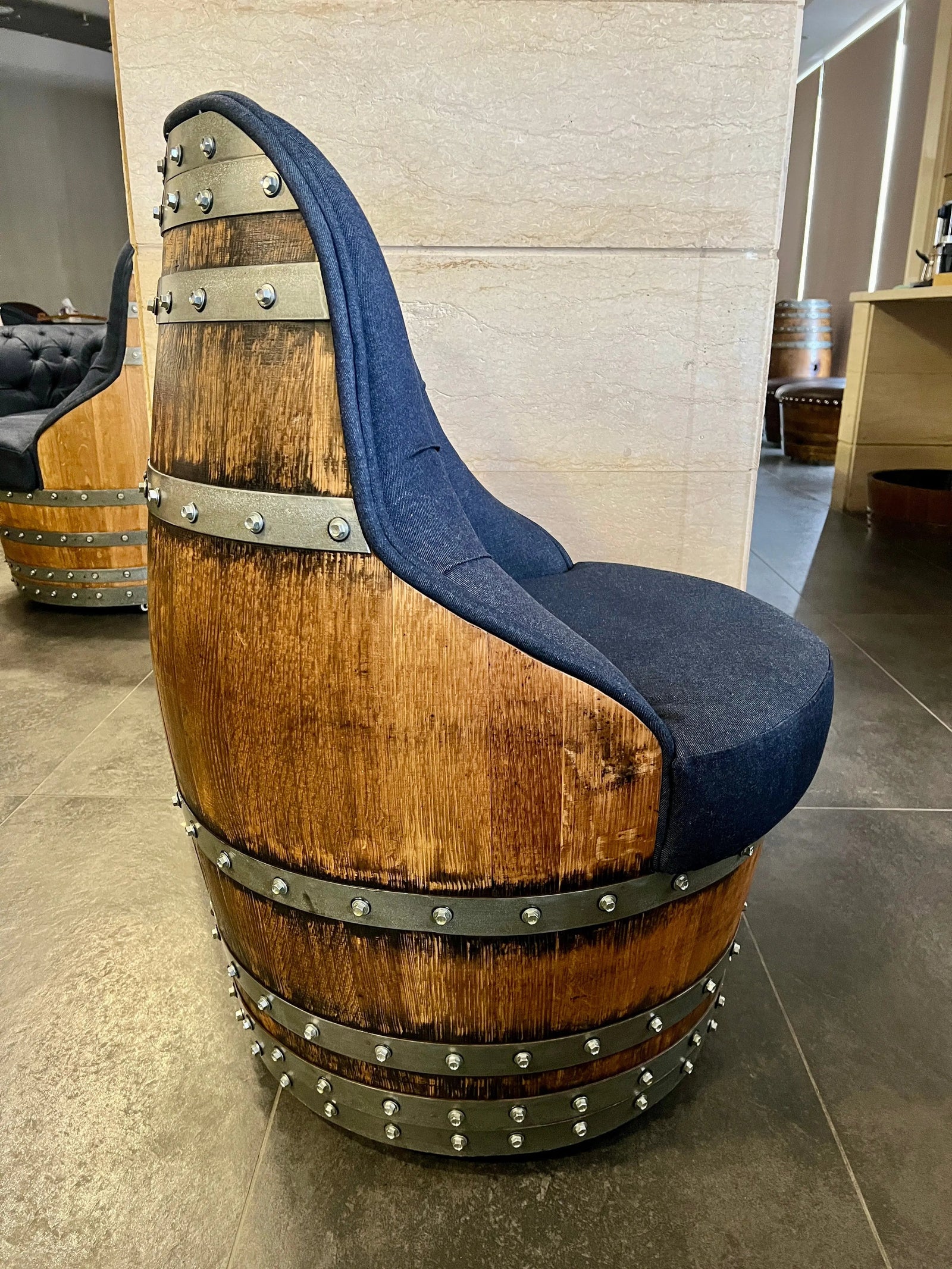 Luxury Captain Barrel Chair (January Preorder)