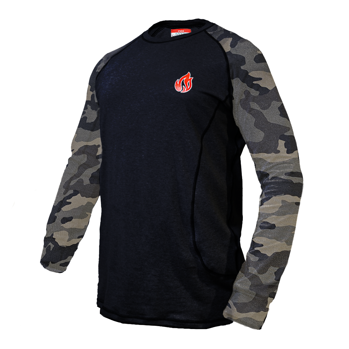 Knox FR Long Sleeve Crew Shirt - Camo