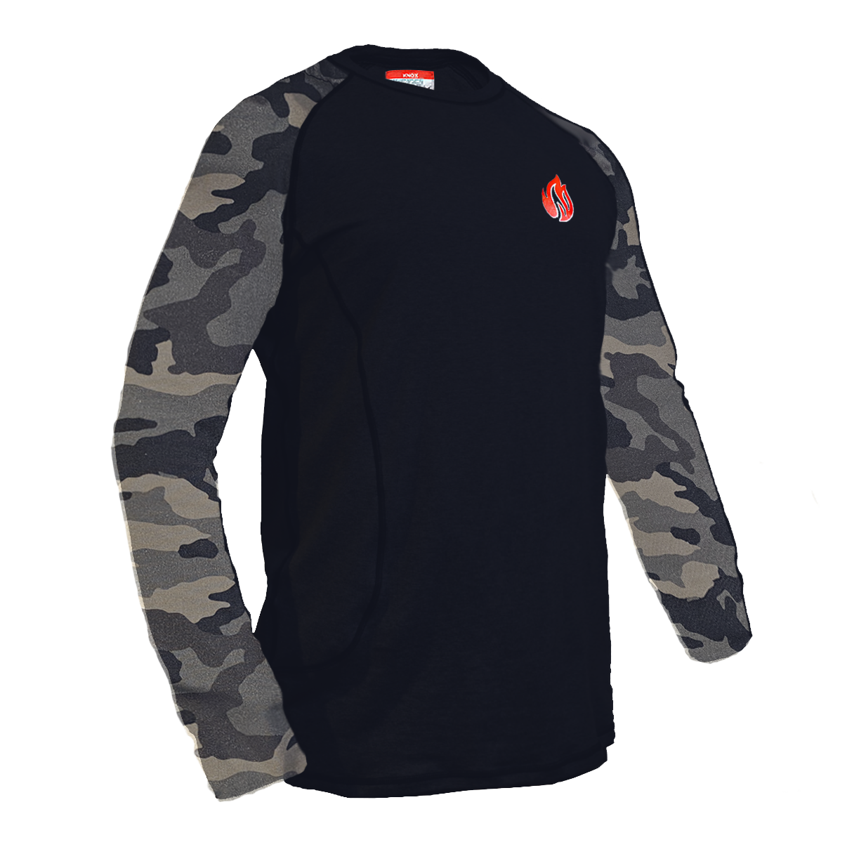 Knox FR Long Sleeve Crew Shirt - Camo